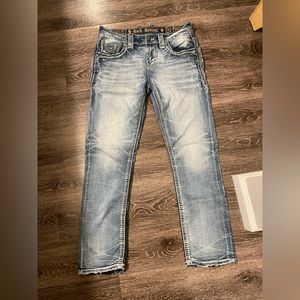 Men’s Rock revival jeans